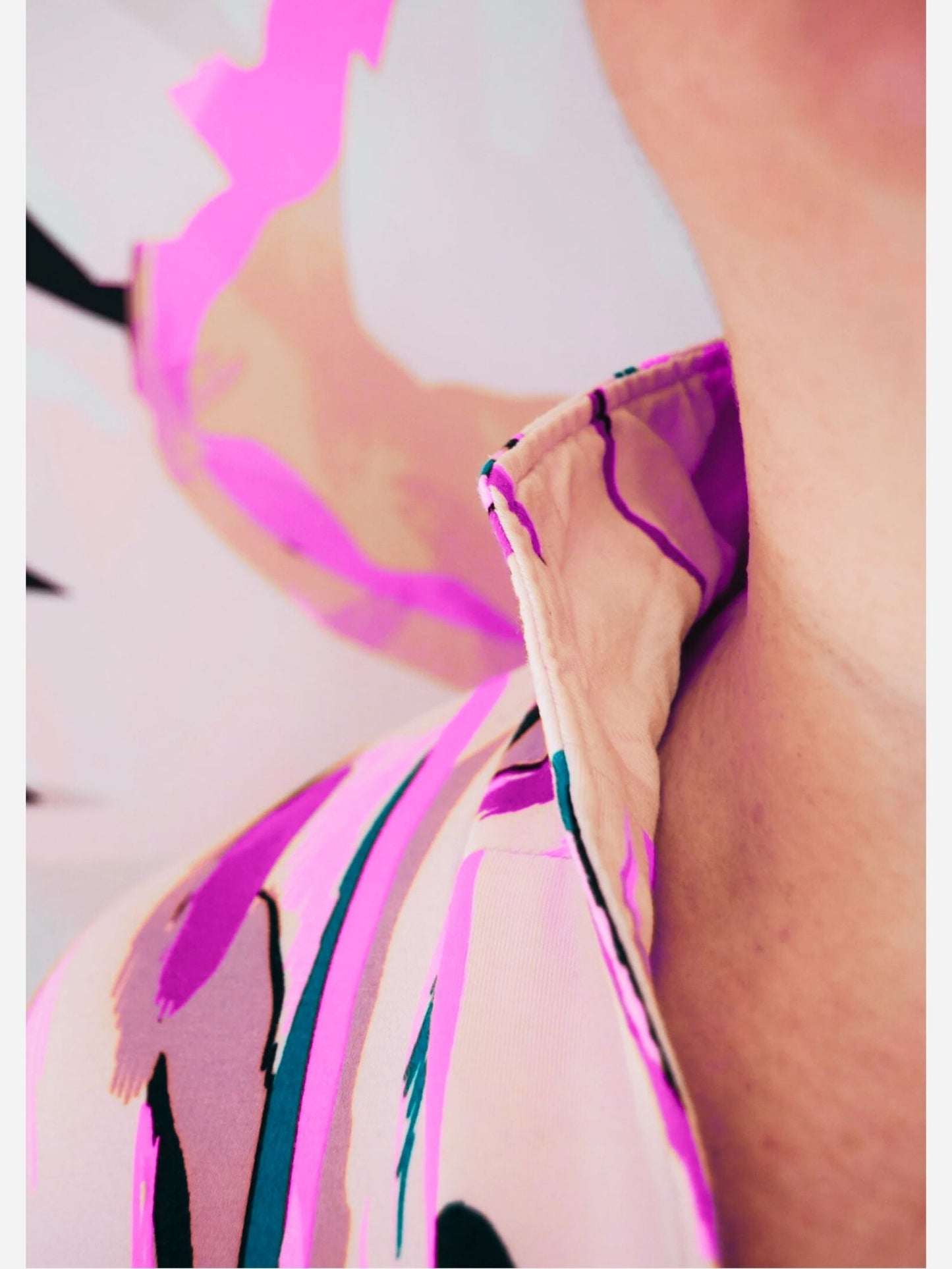 Drapey Dress with Collar