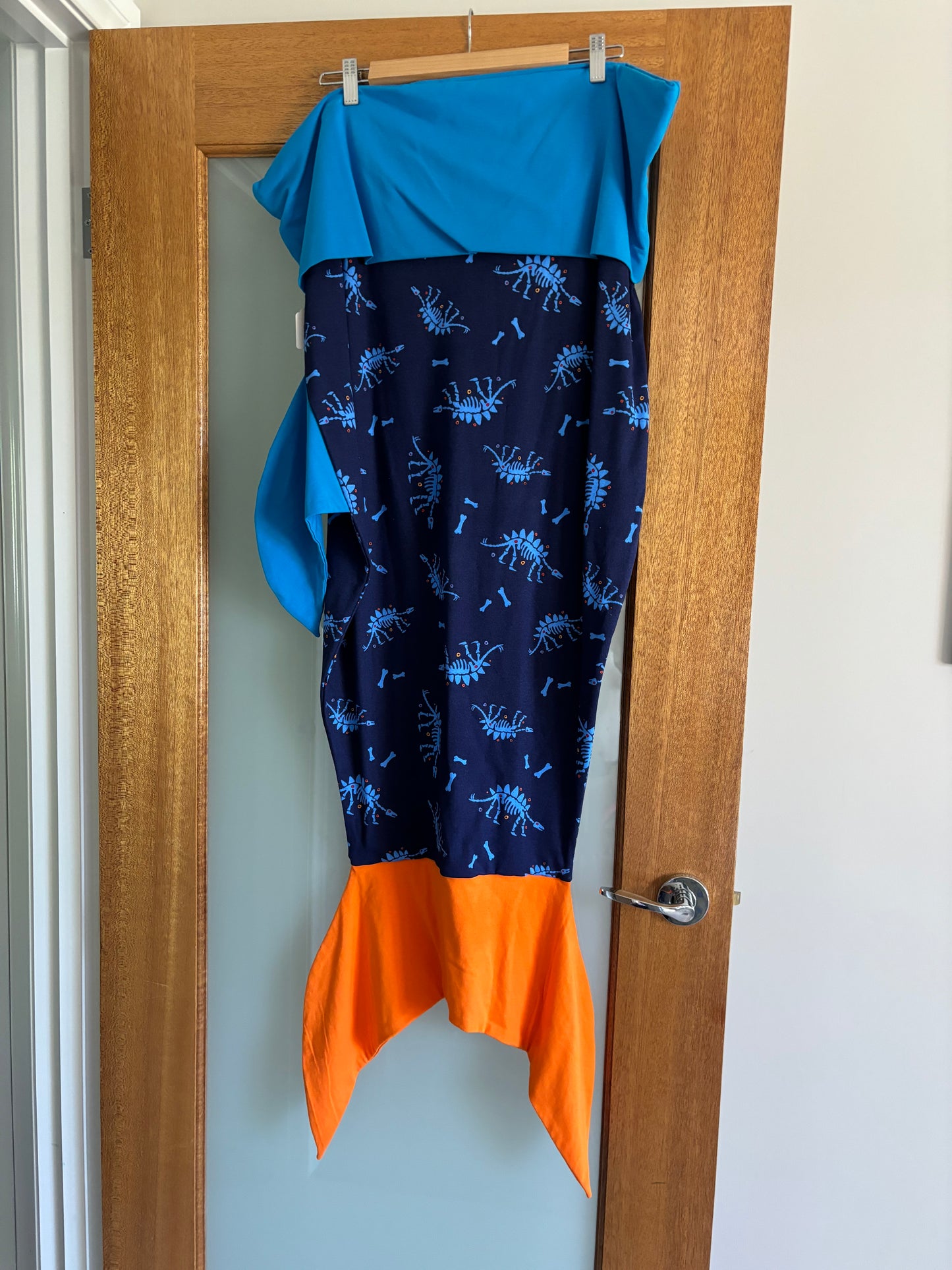 Kids and Doll Mermaid or Shark Tail Blanket
