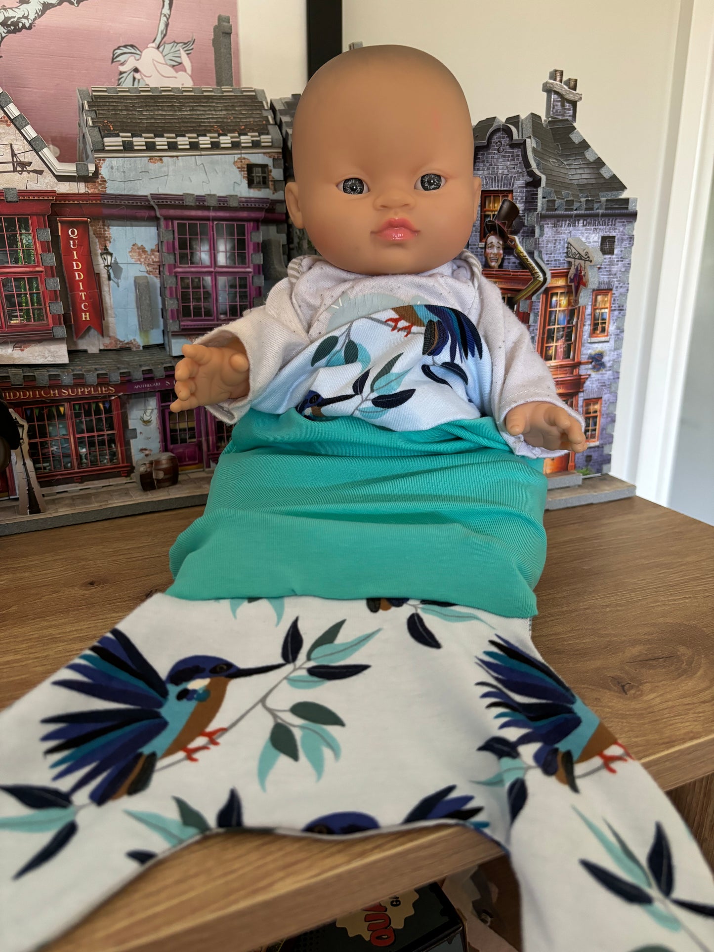 Kids and Doll Mermaid or Shark Tail Blanket