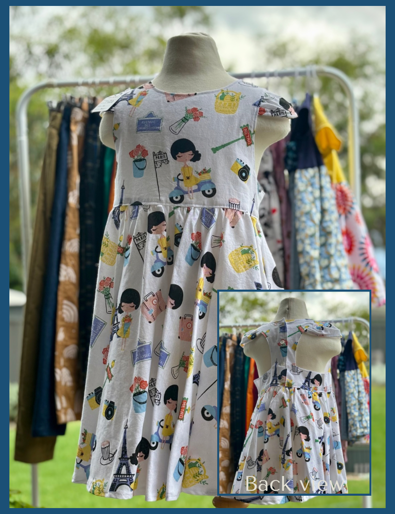 Tea Party Dress - One of a Kind (from Tadah Patterns)