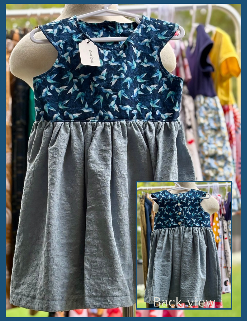 Tea Party Dress - One of a Kind (from Tadah Patterns)
