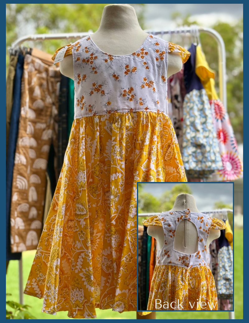 Tea Party Dress  - One of a Kind (from Tadah Patterns)