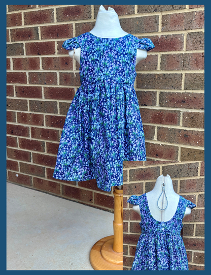 Tea Party Dress  - One of a Kind (from Tadah Patterns)