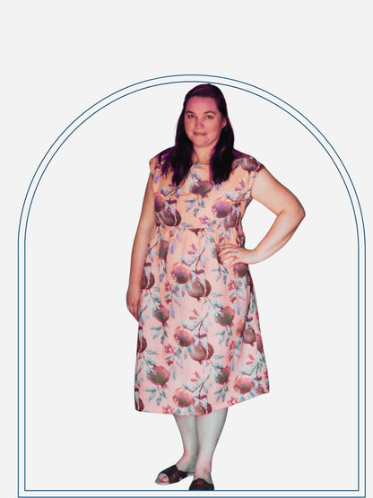 Comfy Cap-Sleeve Dress